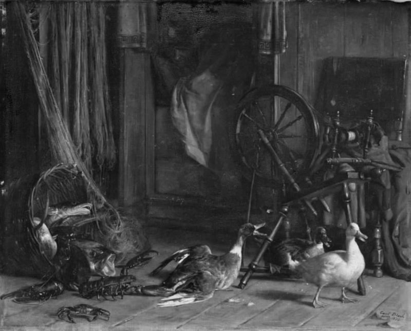 En rahatsız edici gece uykusu - Carl Heinrich Bloch