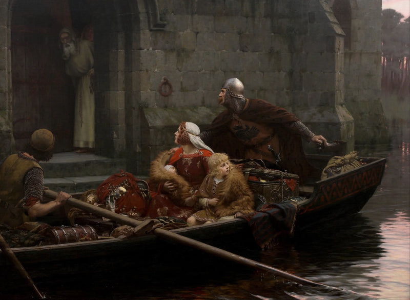 Tehlike Zamanında - Edmund Blair Leighton