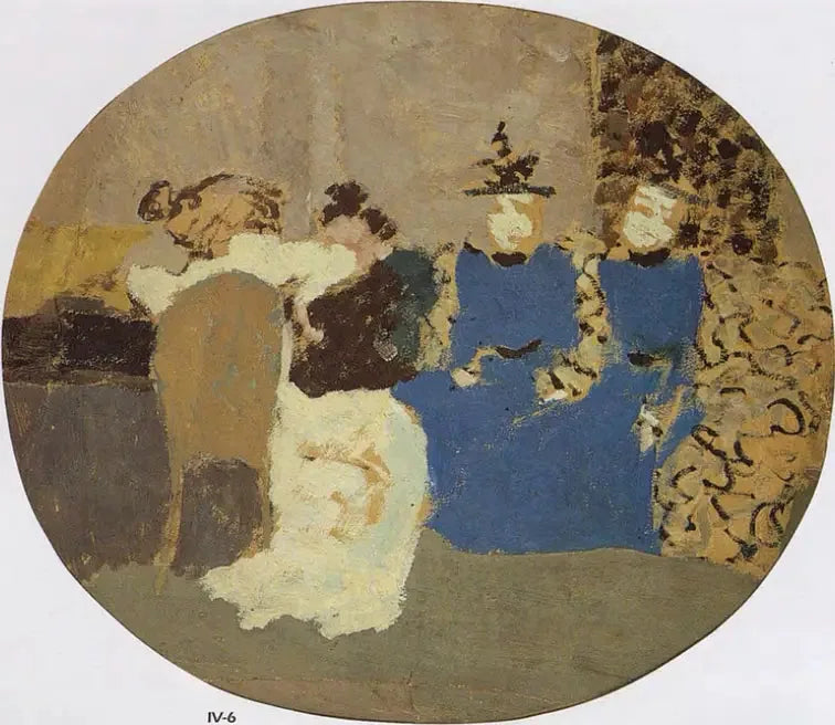 Ziyarette, Fornachon kızları - Édouard Vuillard