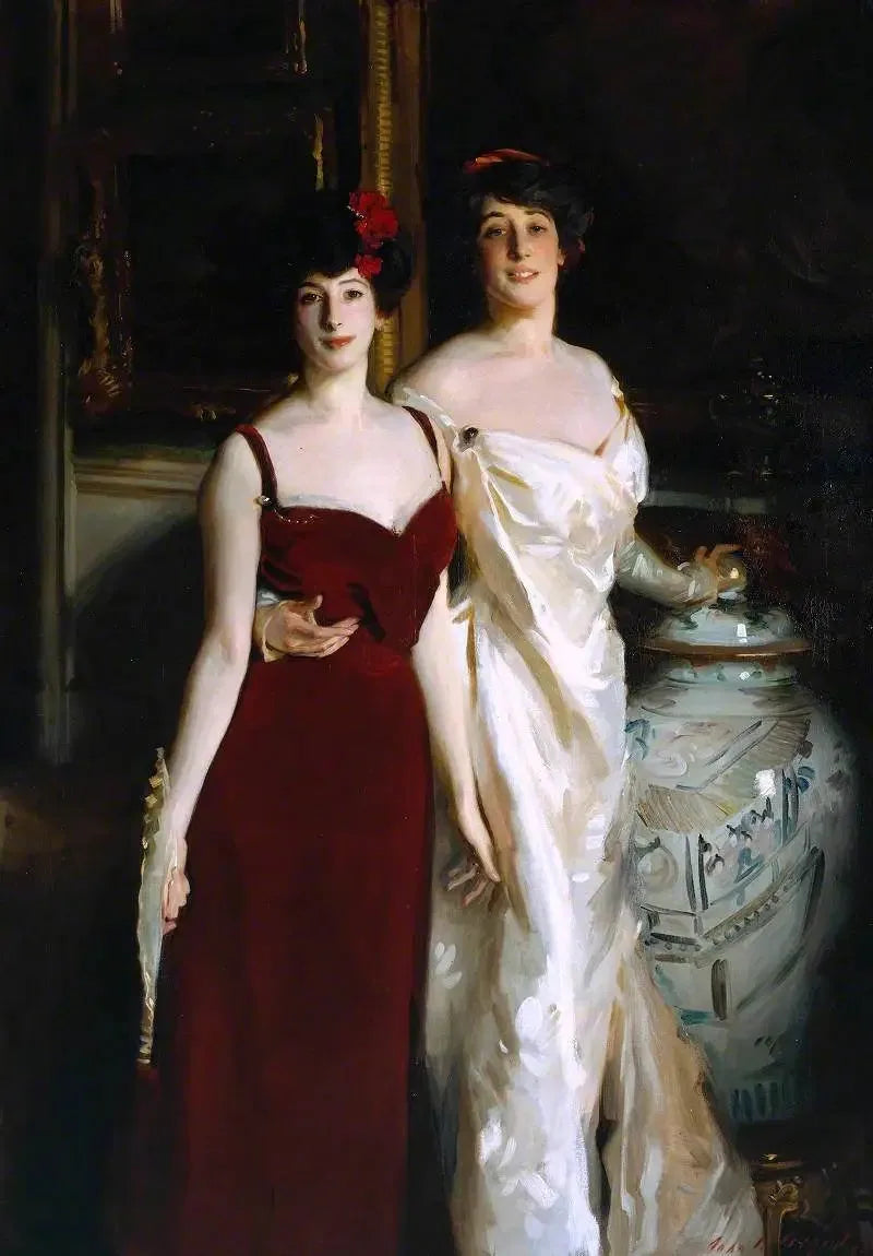 Ena ve Betty, Asher ve Bayan Wertheimer'in kızları - John Singer Sargent