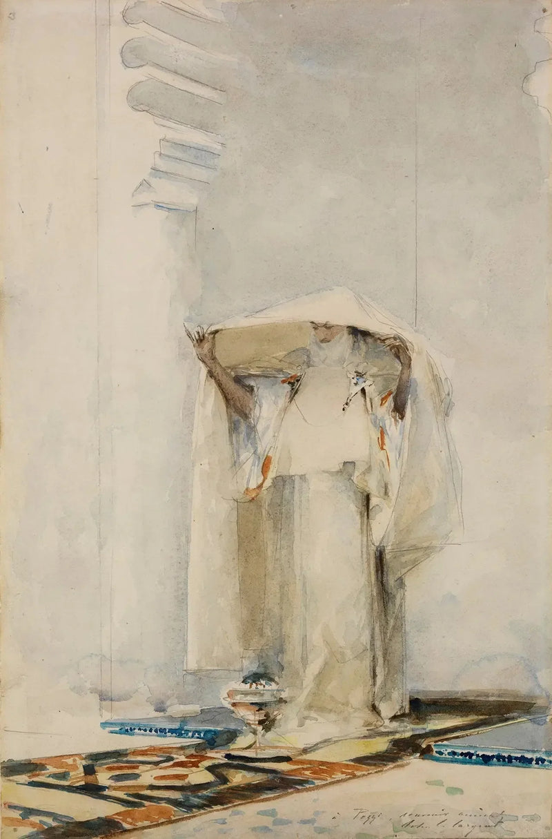 Peçeyi Yüceltmek - John Singer Sargent
