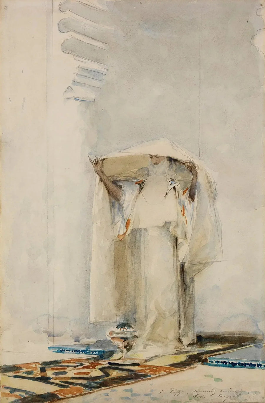 Peçeyi Yüceltmek - John Singer Sargent