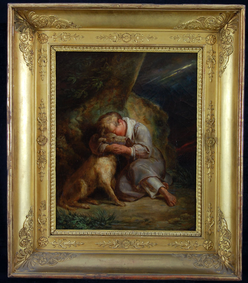 Çocuk ve Köpek - Ary Scheffer