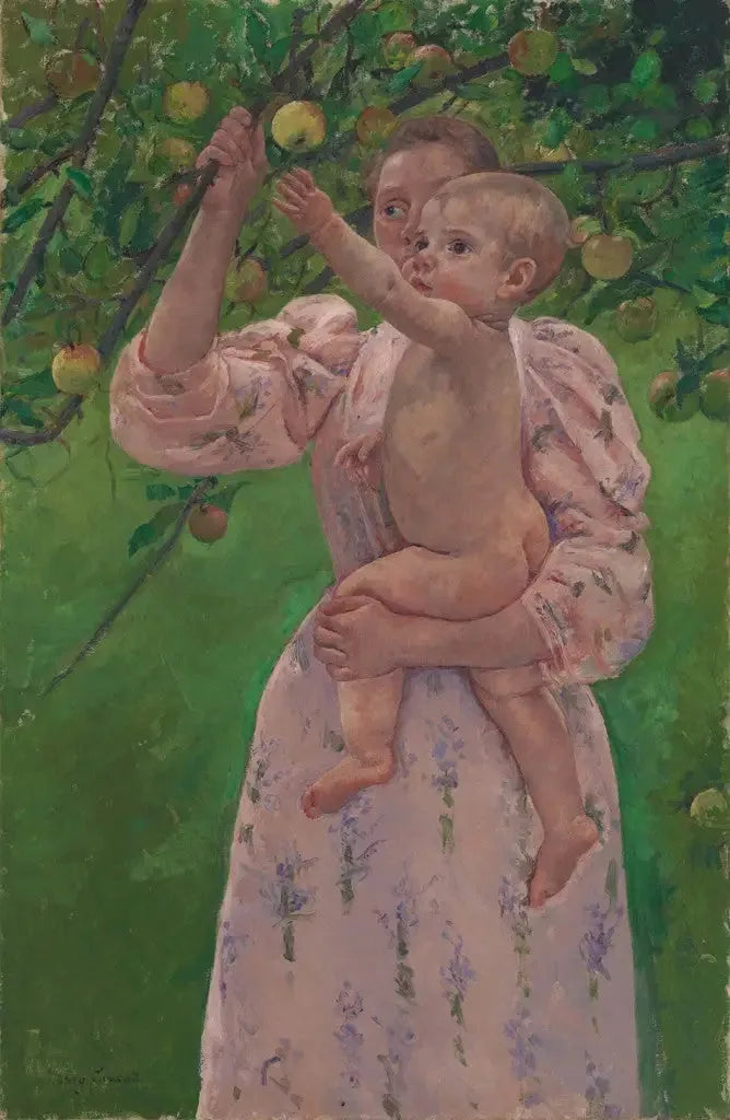 Meyve toplayan çocuk - Mary Cassatt