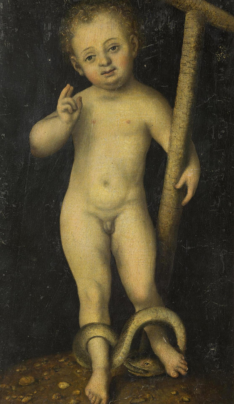 Çocuk İsa - Lucas Cranach the Elder
