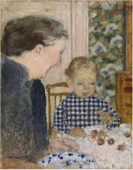 Kiraz yiyen çocuk - Pierre Bonnard