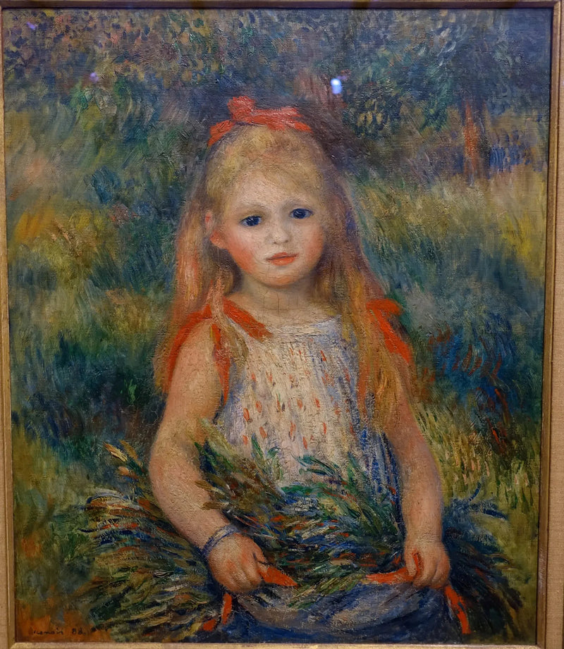 Başak taşıyan çocuk - Pierre-Auguste Renoir