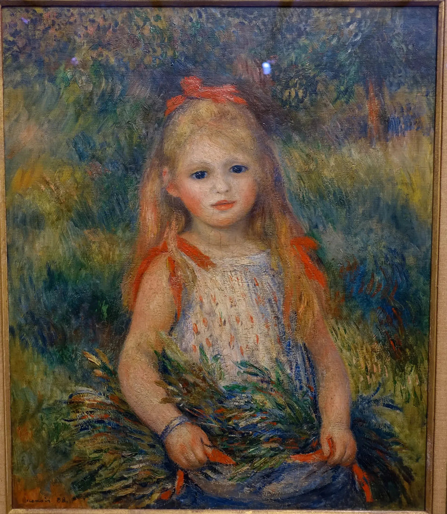 Başak taşıyan çocuk - Pierre-Auguste Renoir