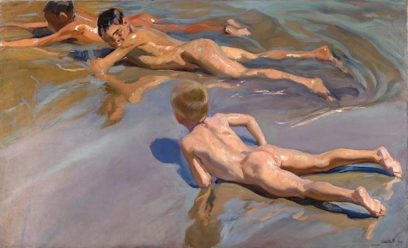 Plajda Çocuklar - Joaquín Sorolla