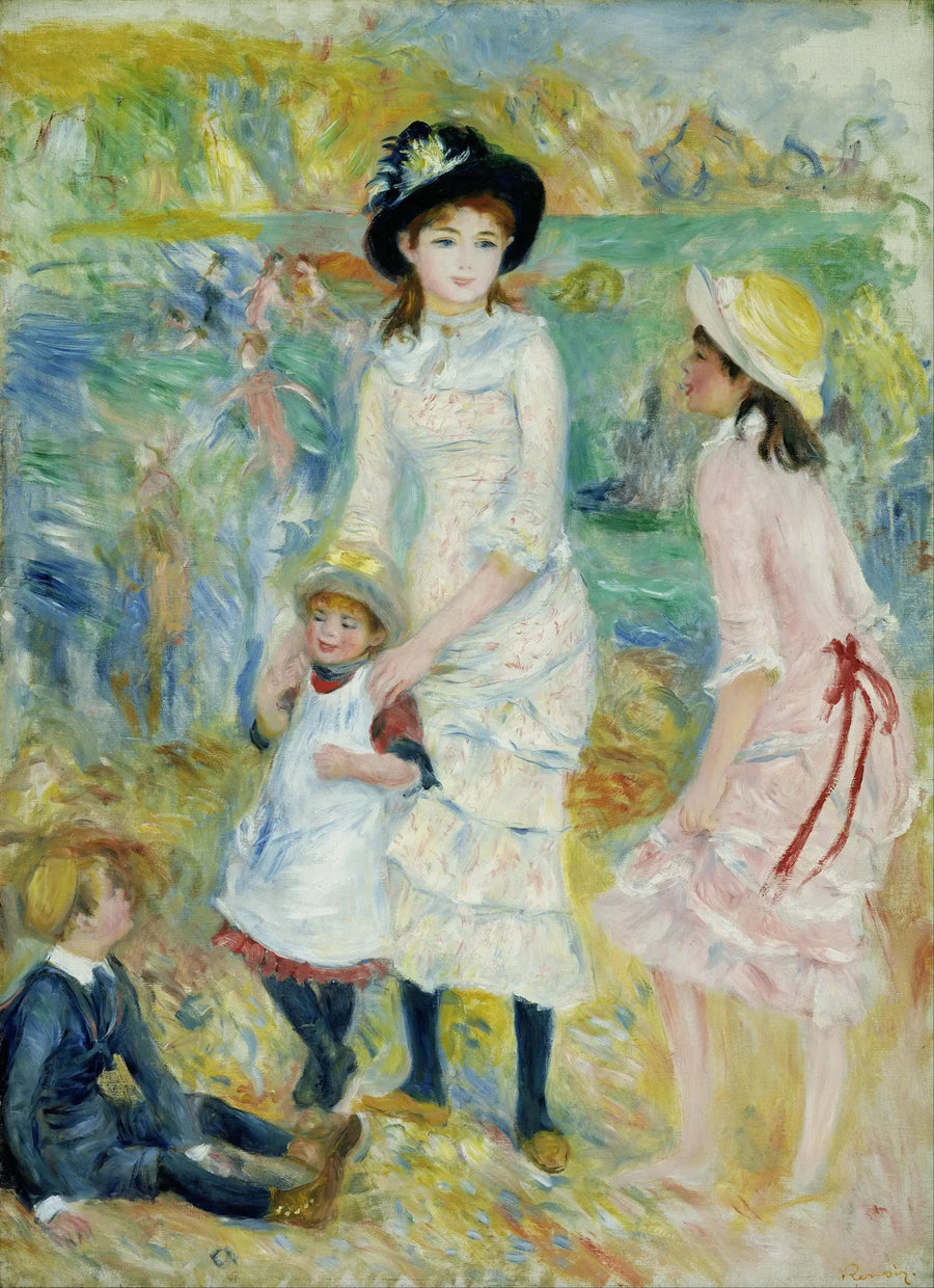 Denizdeki Çocuklar, Guernsey - Pierre-Auguste Renoir
