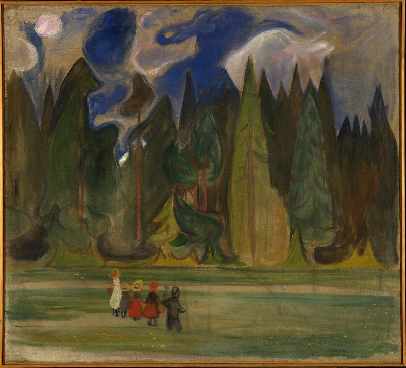 Ormanda Çocuklar - Edvard Munch
