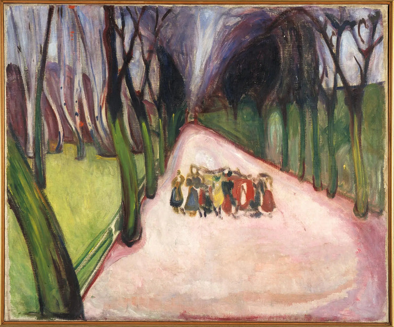 Sokakta Çocuklar - Edvard Munch
