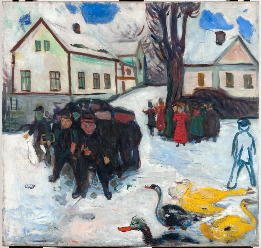 Çocuklar ve Ördekler - Edvard Munch