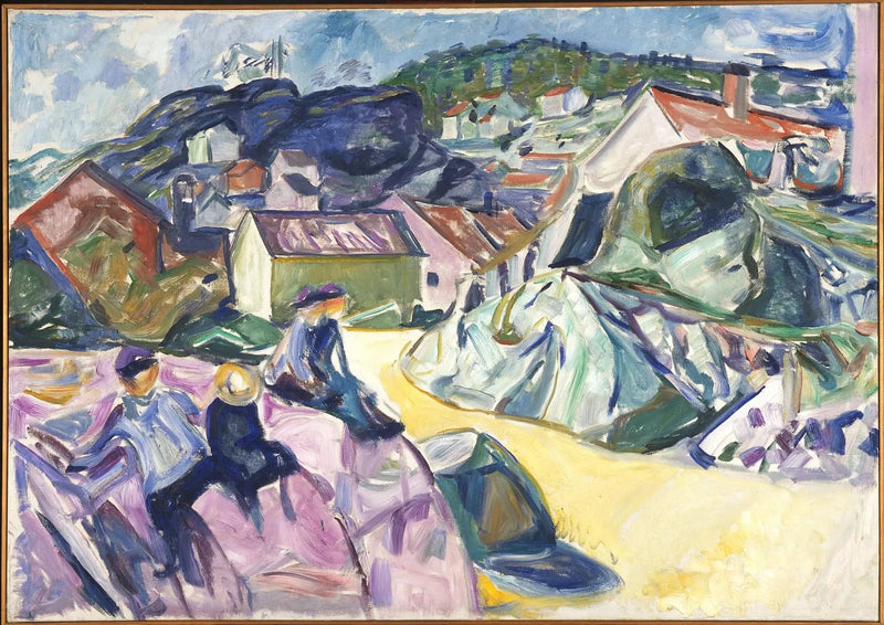 Kayalar Üzerindeki Çocuklar - Edvard Munch