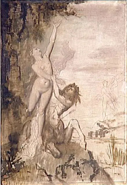 Déjanire'nin Çıkarılması - Gustave Moreau