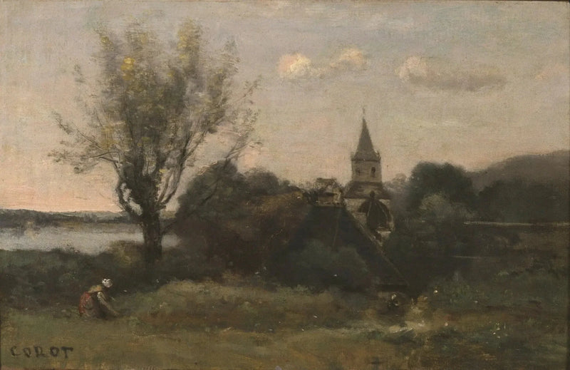 Ennery yakınlarında - Jean-Baptiste Camille Corot
