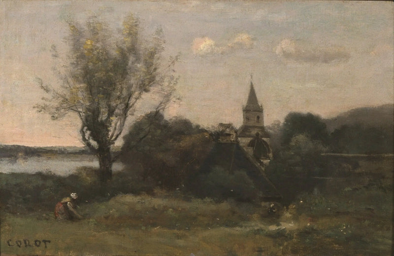 Ennery yakınlarında - Jean-Baptiste Camille Corot