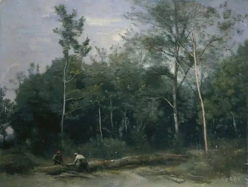 Coubron ile Montfermeil arasında - Jean-Baptiste Camille Corot