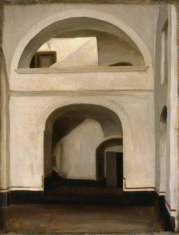 Bir evin giriş kapısı, Capri - Frederic Leighton