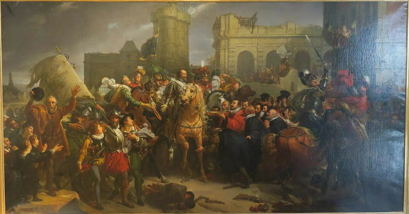 Henri IV'ün Paris'e Girişi 22 Mart 1594 (1830) - François Gérard