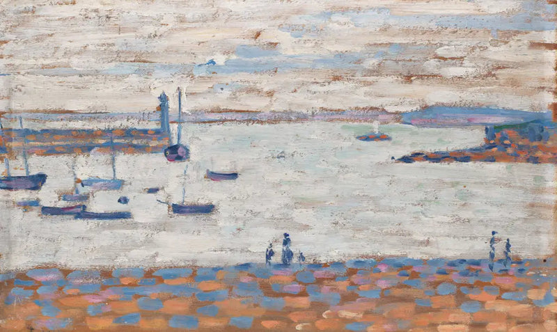 Liman Girişi, Portrieux - Paul Signac