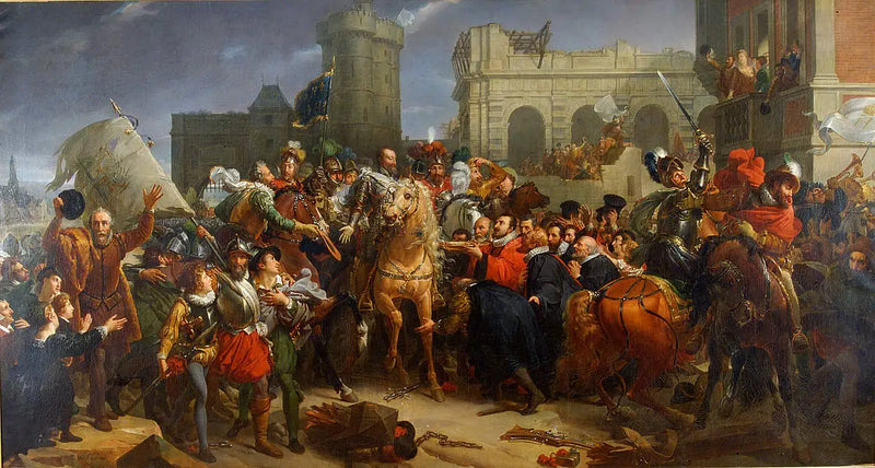 Henri IV'ün Paris'e Girişi, 22 Mart 1594 (1817) - François Gérard