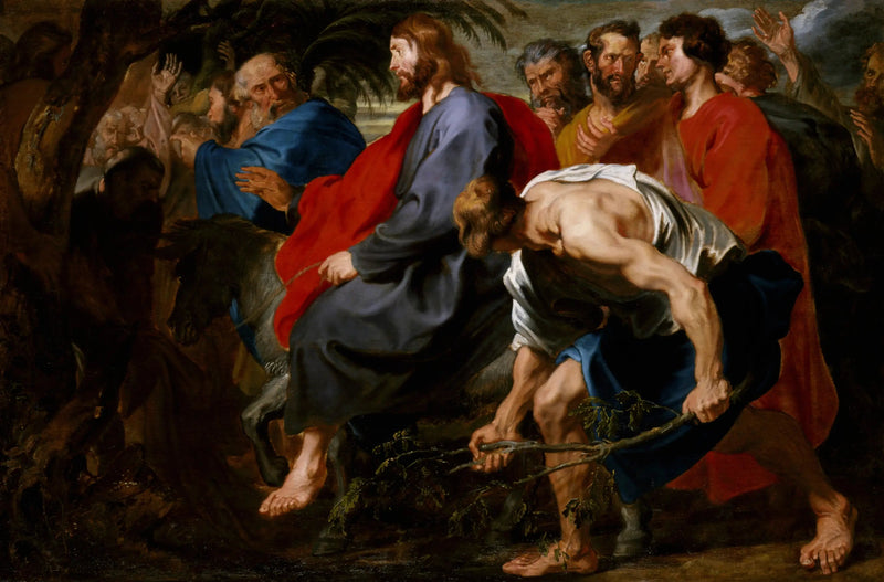 İsa'nın Kudüs'e Gelişi - Antoine van Dyck