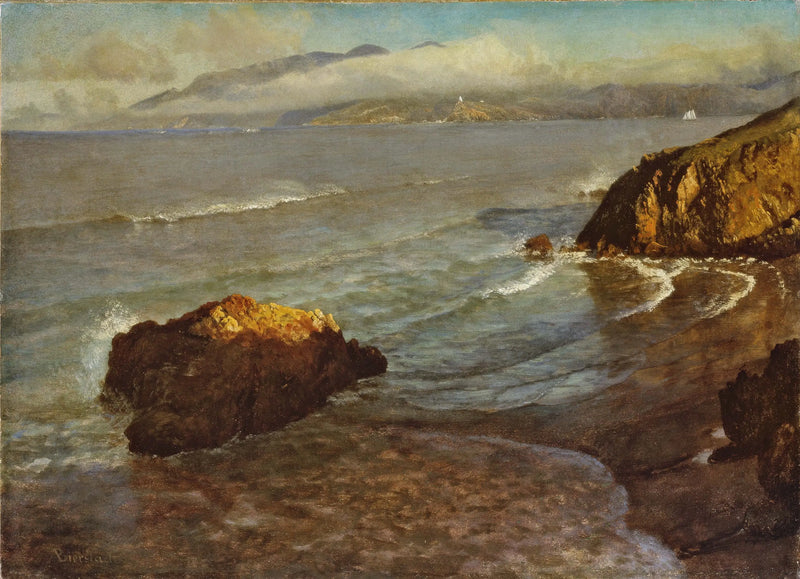 Golden Gate Girişi - Albert Bierstadt