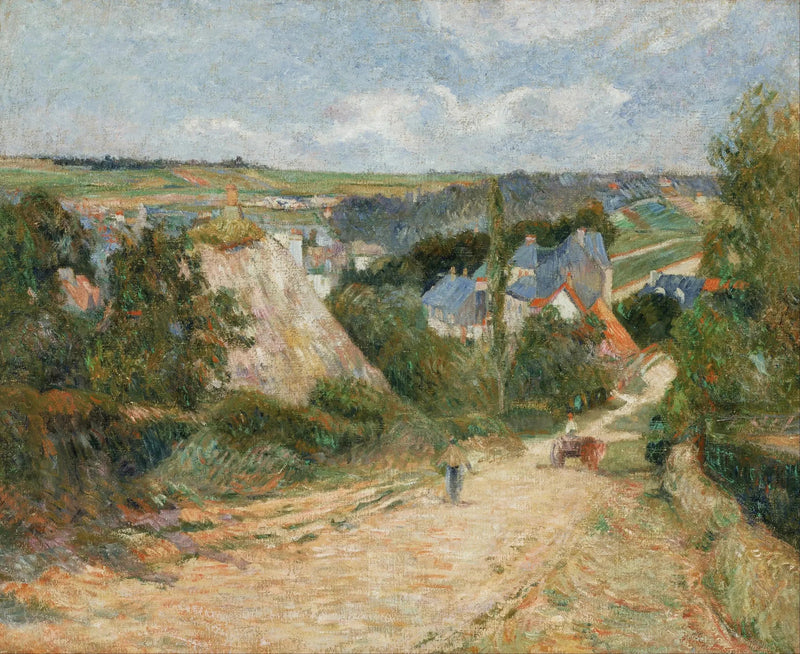 Osny Köyü Girişi - Paul Gauguin