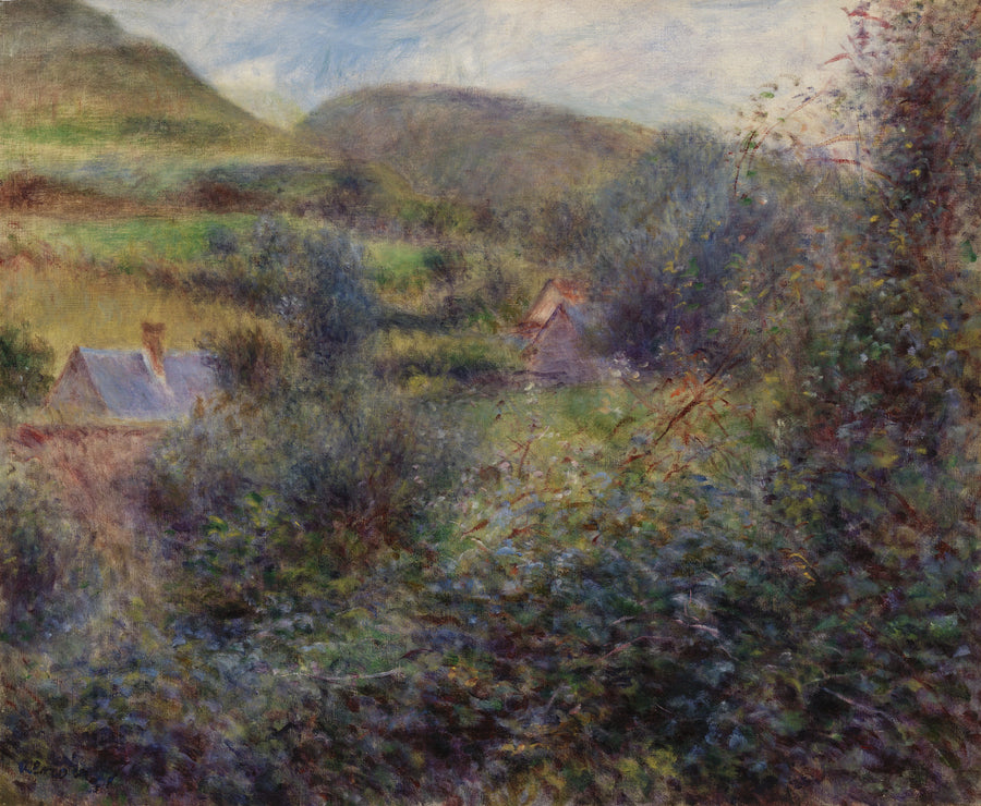 Berneval Çevresi - Pierre-Auguste Renoir