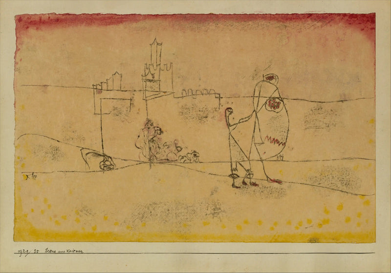 Kairouan'da Bölüm - Paul Klee