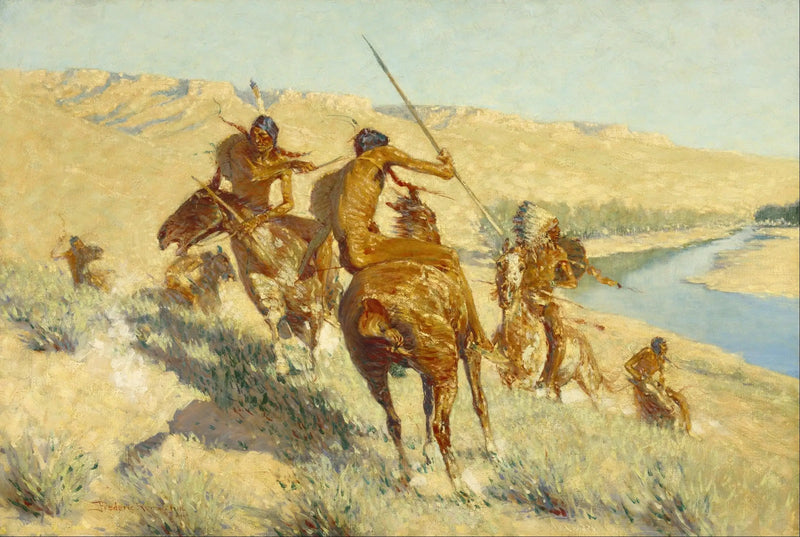 Buffalo Gun Bölümü - Frederic Remington