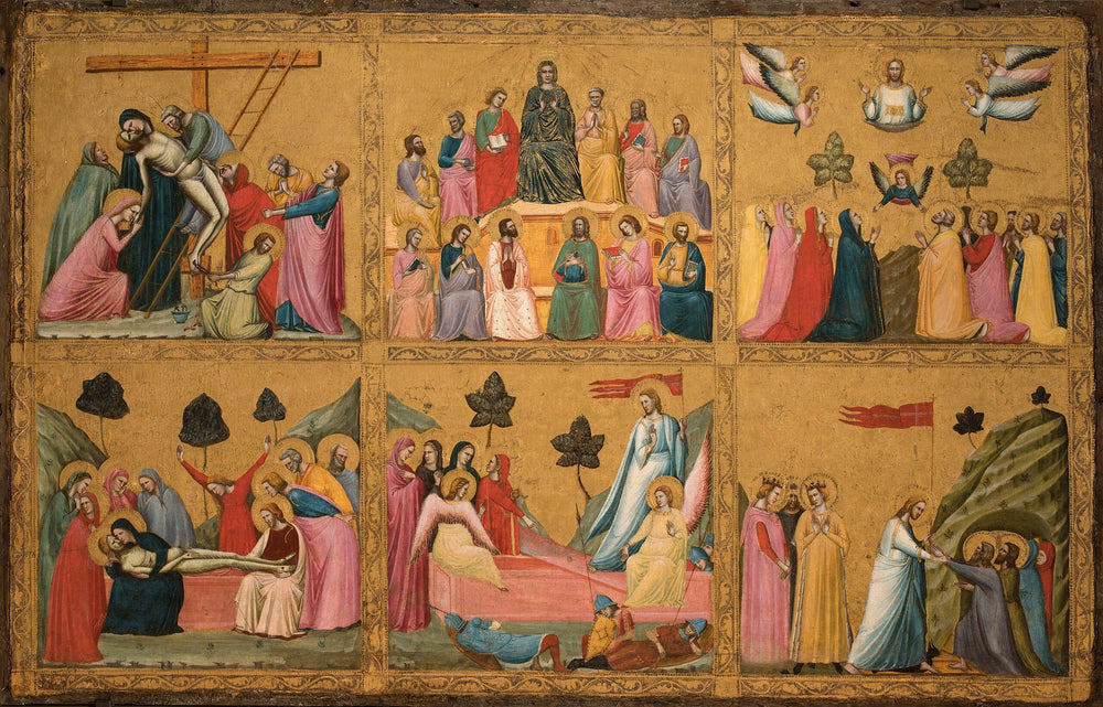 Épisodes de la Passion du Christ - Giovanni Baronzio - Alpha Reproduction