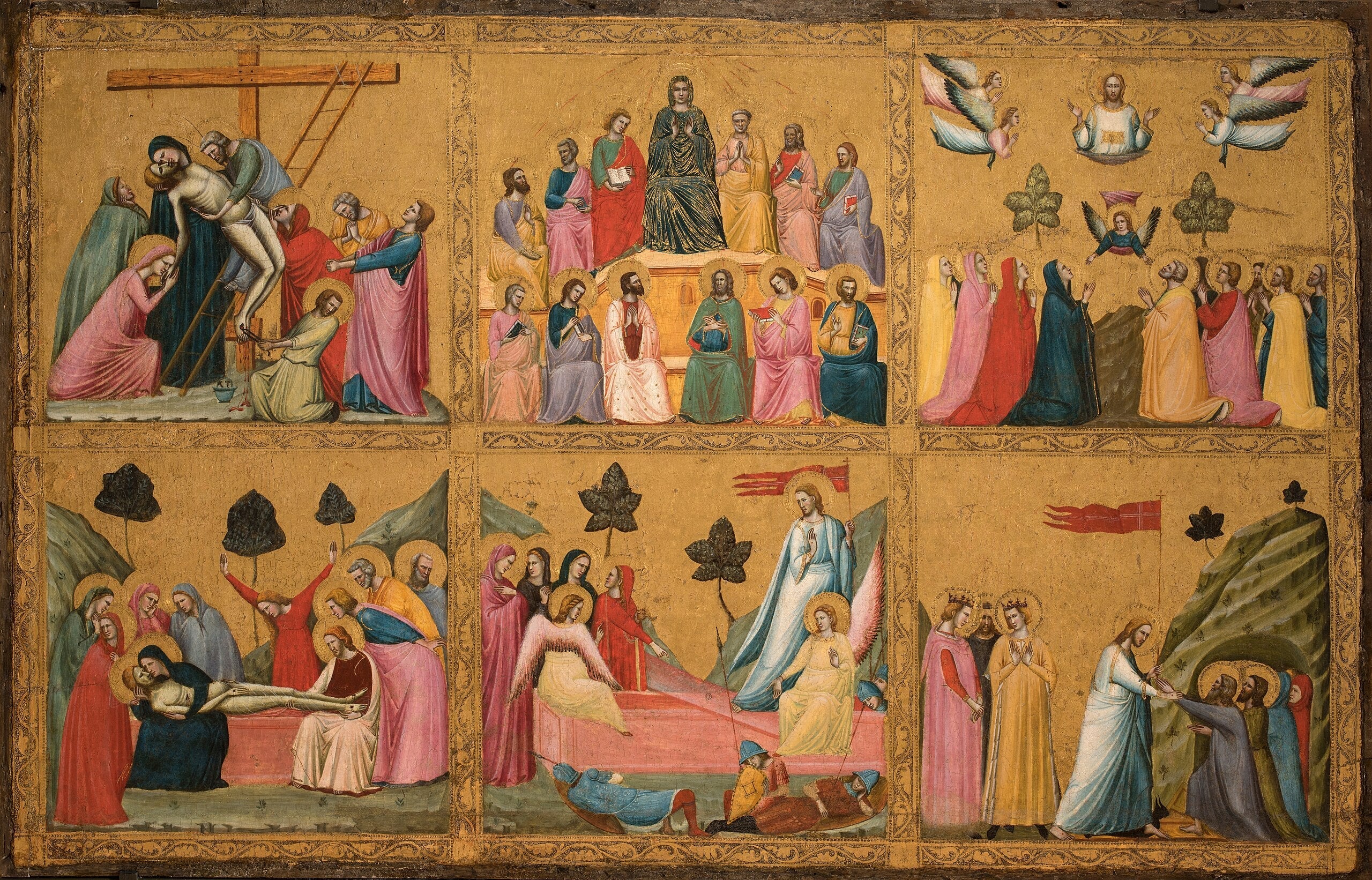 Épisodes de la Passion du Christ - Giovanni Baronzio - Alpha Reproduction