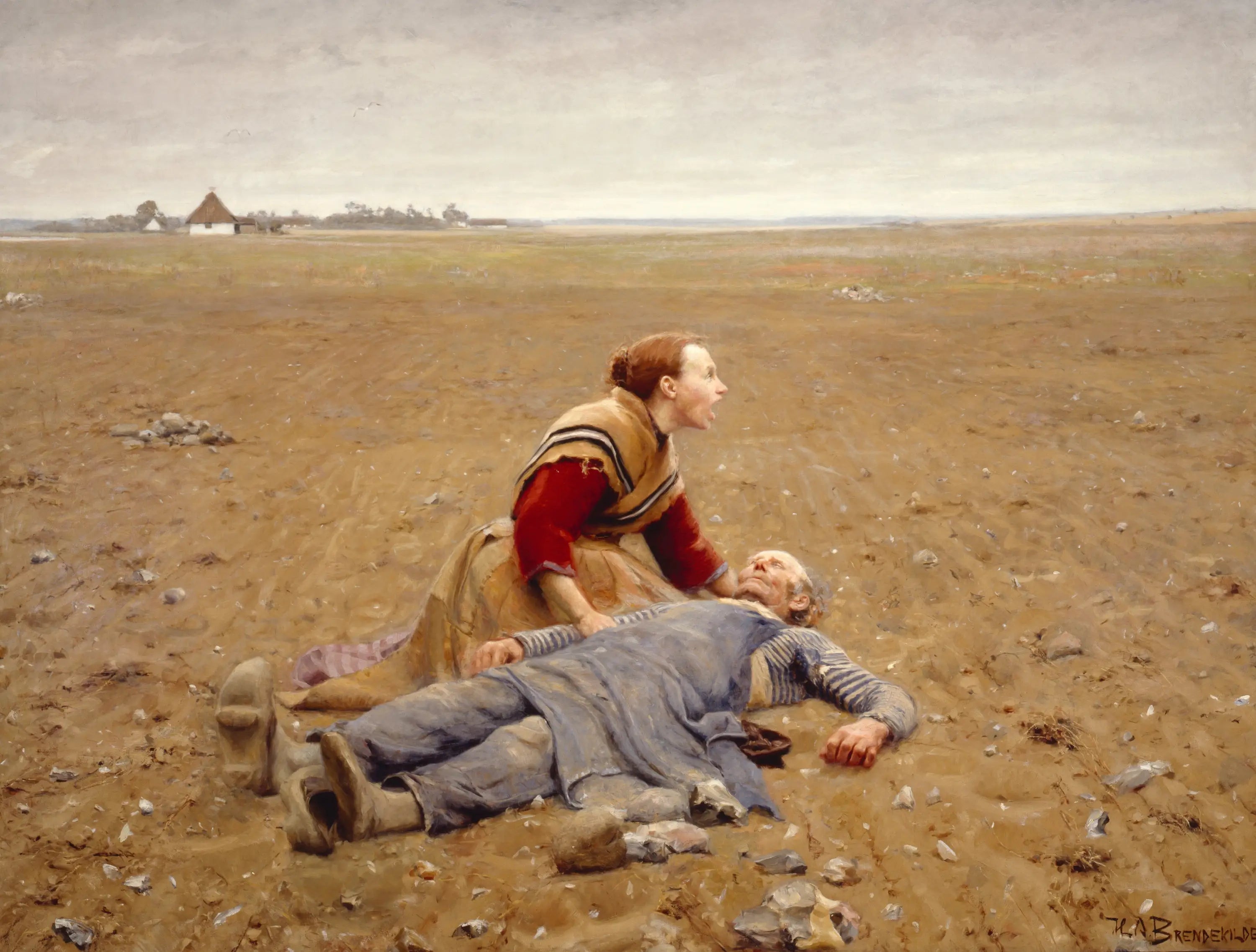 Épuisé - H. A. Brendekilde - Alpha Reproduction