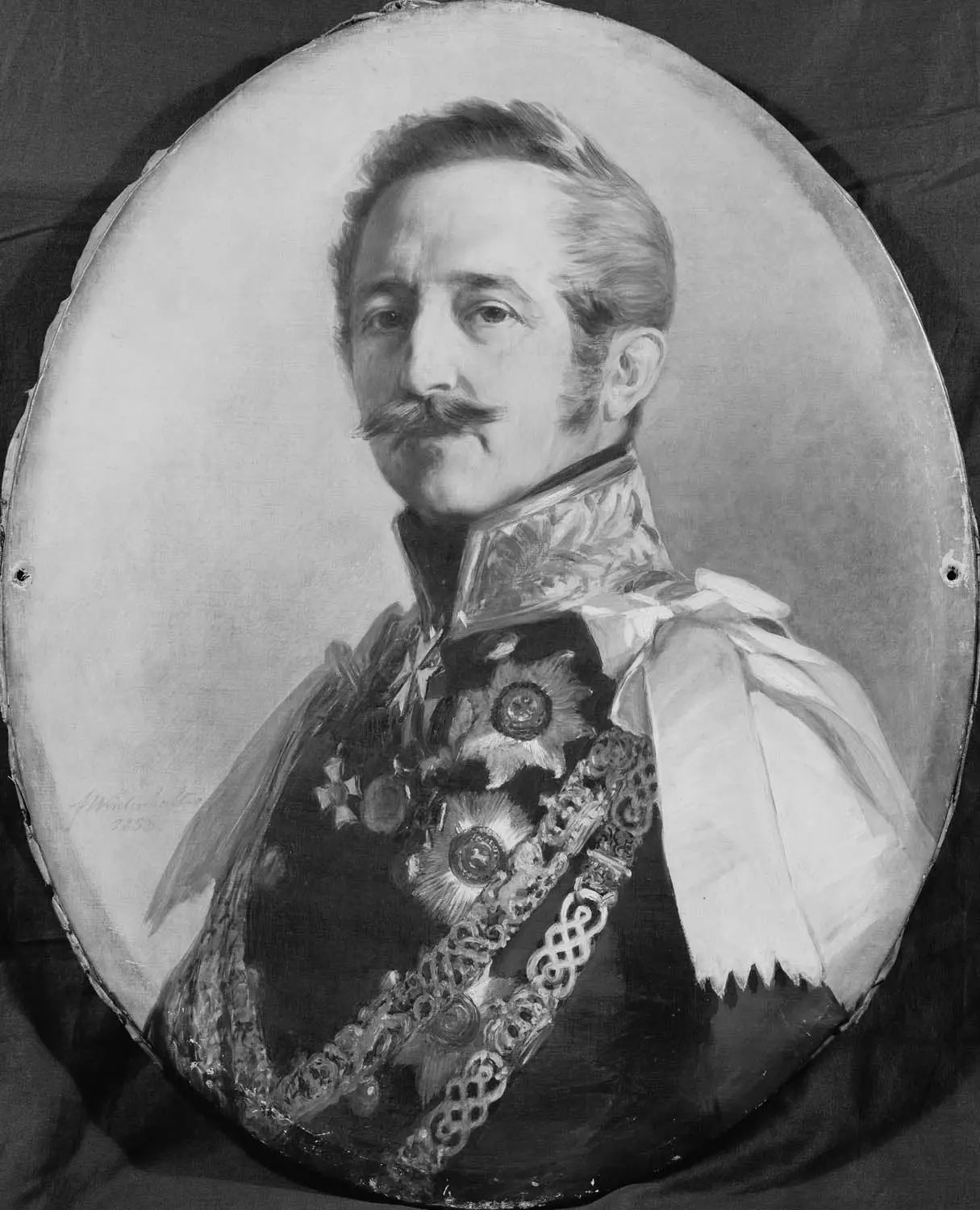 Ernest prince de Hohenlohe-Langenbourg (1794-1860) - Franz Xaver Winterhalter - Alpha Reproduction