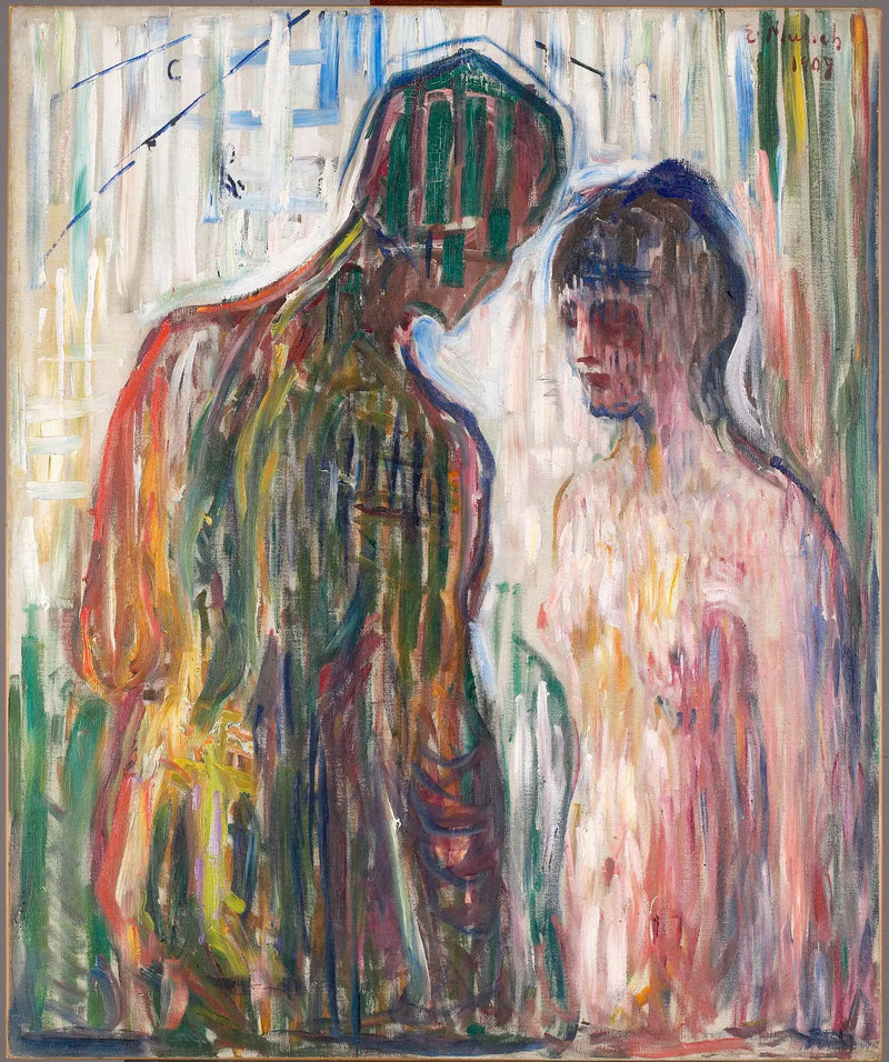 Eros ve Psyche - Edvard Munch