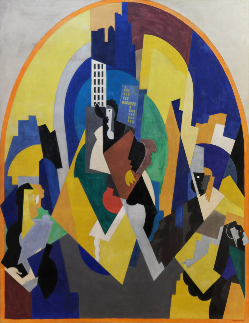 Albert Gleizes'e Göre Planına Göre Ritmik Alan