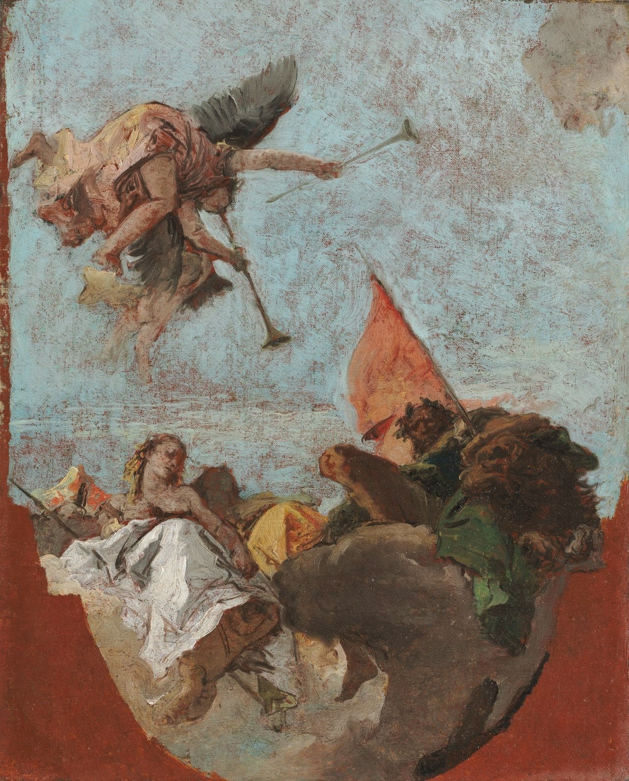 Esquisse pour un plafond - Giovanni Battista Tiepolo
