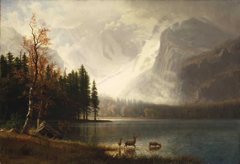 Estes Park, Colorado, Whyte Gölü - Albert Bierstadt