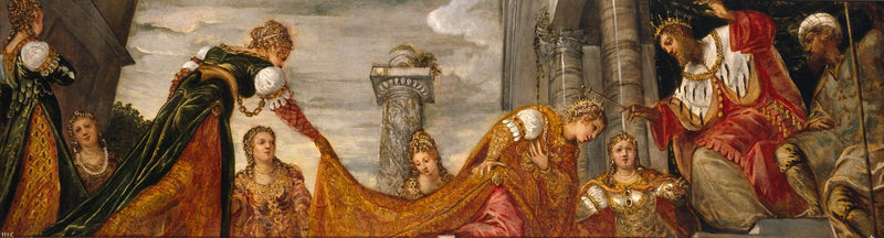 Esther ve Asüerus - Jacopo Tintoretto