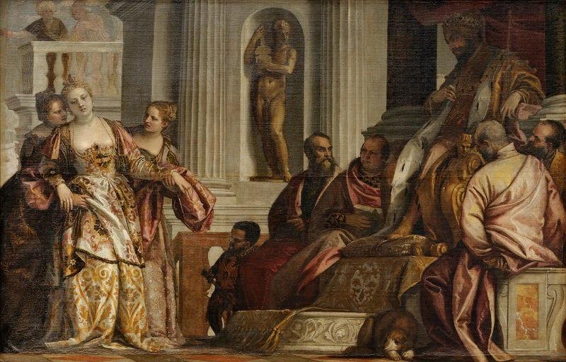 Esther ve Asuhrus - Paul Véronèse