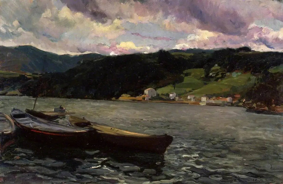 Nalón Deltası, Asturya - Joaquín Sorolla