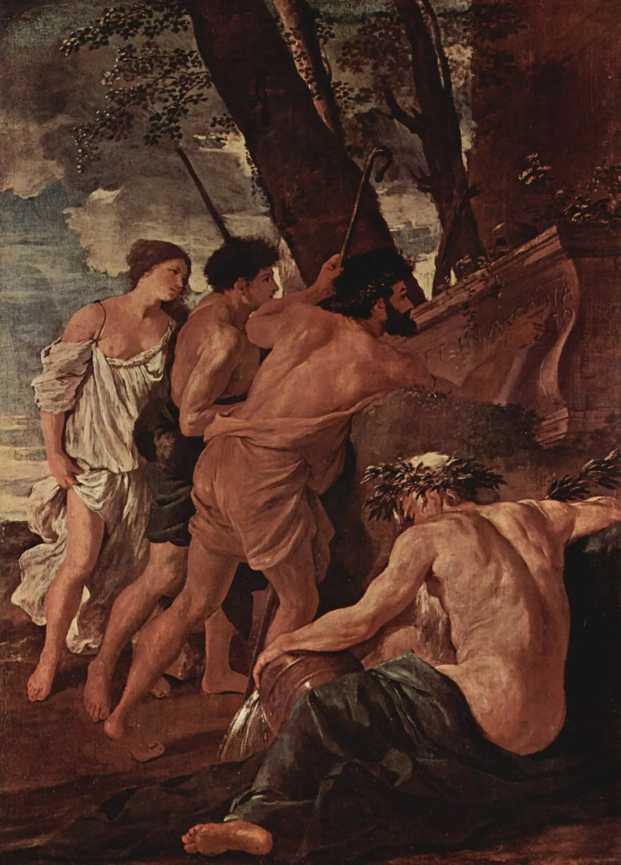 Ve Arcadie'de ego - Nicolas Poussin