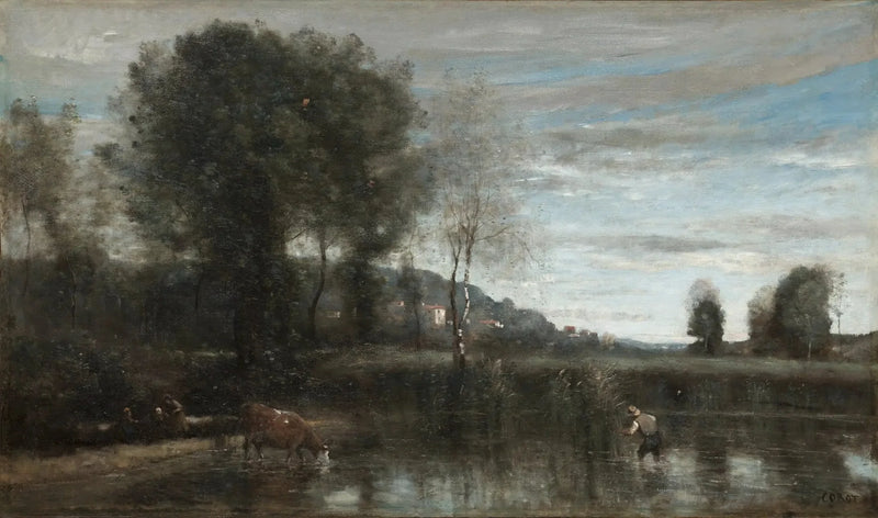 Ville-d'Avray Göleti - Jean-Baptiste Camille Corot