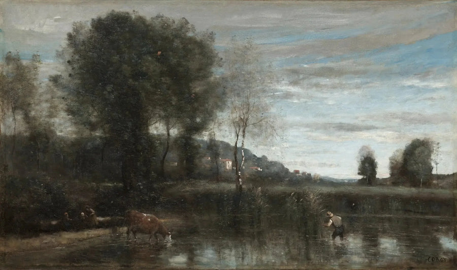 Ville-d'Avray Göleti - Jean-Baptiste Camille Corot