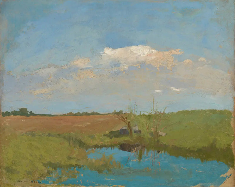 Landes Gölü - Odilon Redon