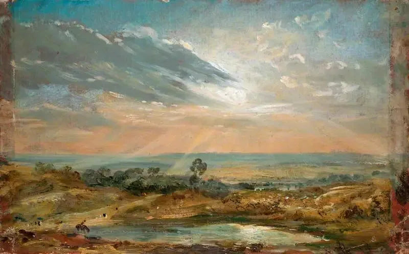 Branch Hill Göleti, Hampstead - John Constable