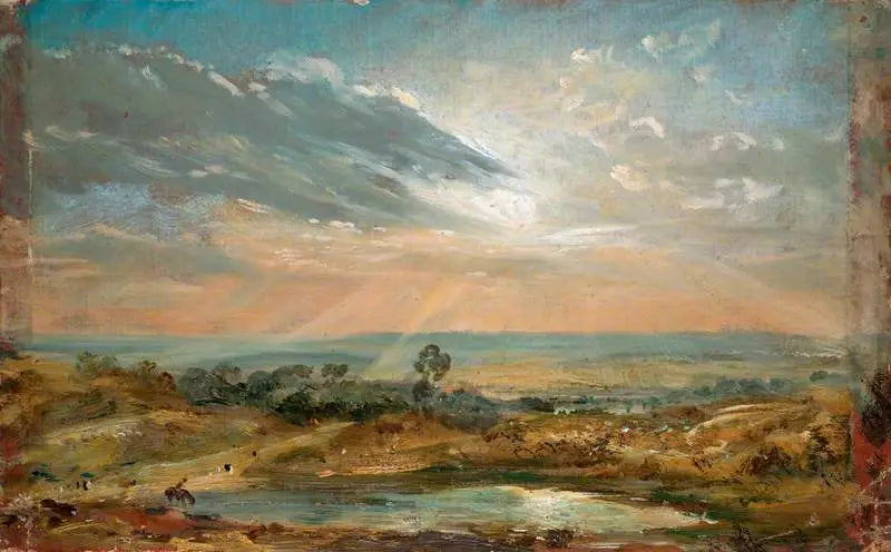 Branch Hill Göleti, Hampstead - John Constable