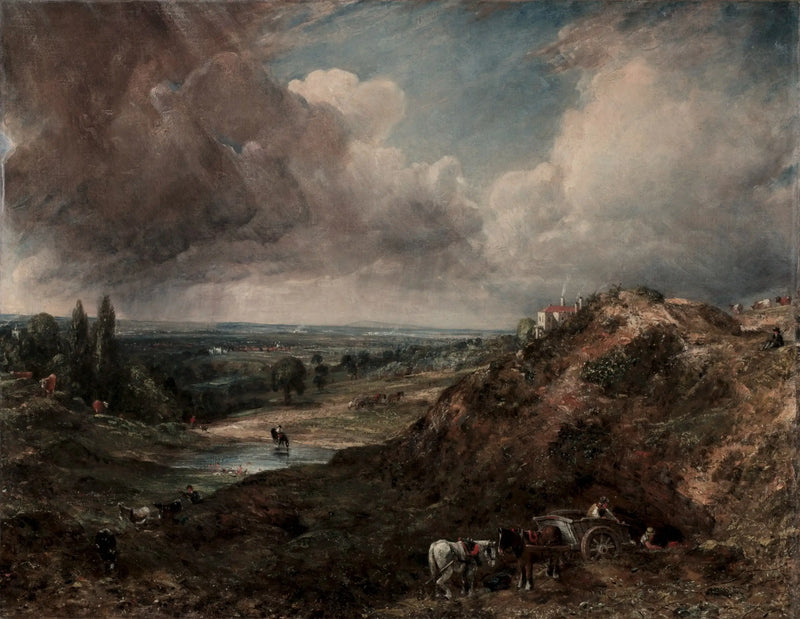Branch Hill Göleti, Hampstead - John Constable
